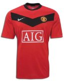 Nike Manchester United Home 09/10 Soccer Jersey