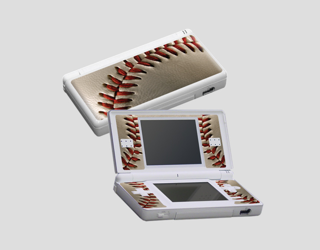 Nintendo DS Lite Baseball Stitch Skin