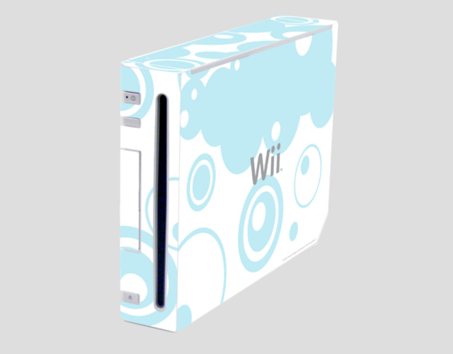 Nintendo Wii Retro Bubble Skin