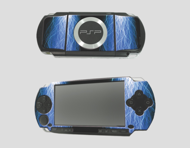 PSP Blue Plasma Skin