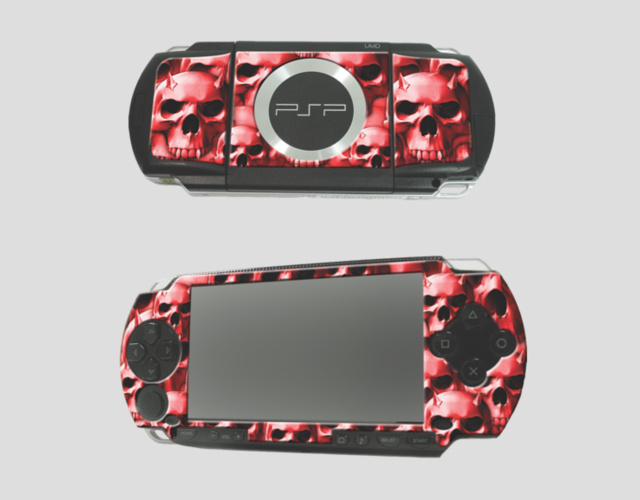 PSP Demon Skulls Skin